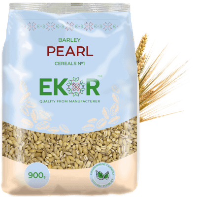 Pearl barley groats