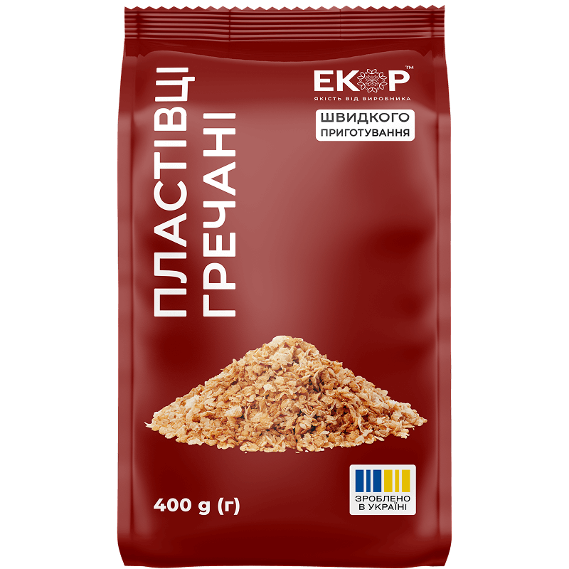 Гречані пластівці швидкого приготування